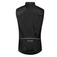 Prsluk FORCE LASER windproof, crno M