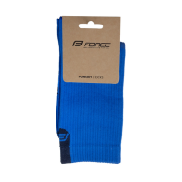 Čarape FORCE LONGER, plave L-XL / 42-46