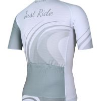 Dečiji biciklistički dres katkog rukava PRO GREY - JUST RIDE,10godina