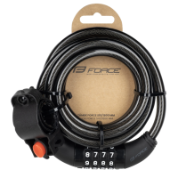 Brava FORCE S10/1800mm, na šifru, crna