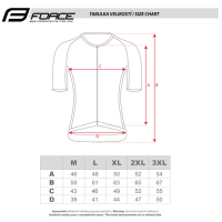 Dres FORCE SCRIPT kratki rukav, tamno plavo, XL