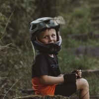 KACIGA FORCE DROP downhill, zeleno - crna XS-S