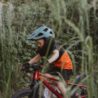 KACIGA FORCE DROP downhill, zeleno - crna XS-S