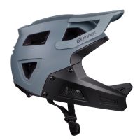 KACIGA FORCE DROP downhill, sivo - crna XS-S