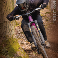 KACIGA FORCE VENOM downhill 2 u 1, crna L-XL