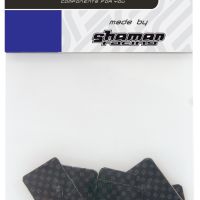 NALEPNICE FORCE ZA ZAŠTITU RAMA, SET OD 6 KOM., KARBON