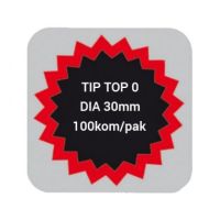 *Tip top flekice “0” 500 0036 ø30mm 100kom/pak