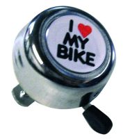 *Zvonce / hromirano i love my bike natpisom