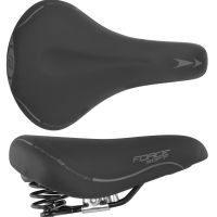 SEDIŠTE FORCE SOFT ŽENSKO SA OPRUGOM, CRNO