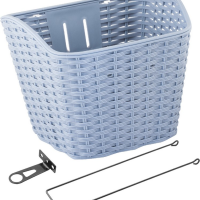 *KORPA VENSINI PVC PLETENA IMTACIJA SIVA ANTRACITE SA DRŽAČIMA