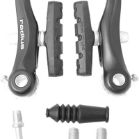 *GARNITURA V-BRAKE ALU CRNA RADIUS VISINA 110 MM, PAKNE 60MM