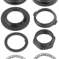 *SET ŠOLJA VOLANA XR CRNA SA GRANIČNIKOM 22.2 X 30 X 27