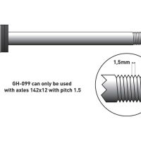 KUKA GH-099 za KTM za direktno montiranje na osovinu (M12, sa korakom navoja 1.5 mm)