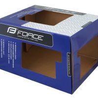 KACIGA FORCE CORELLA MTB sivo-bela S/M