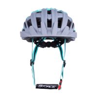 KACIGA FORCE CORELLA MTB sivo-tirkizna L/XL