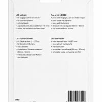 ZADNJE SVETLO UNION 3xLED UN-4360(za dinamu  i HUB dinamu)