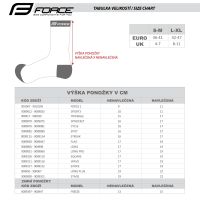 ČARAPE FORCE EVOKE, pink-plave L-XL/42-46