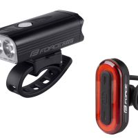 Set svetala FORCE DIVER ARC USB prednje+zadnje