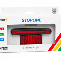 ZADNJE SVETLO UNION® ZA E-BIKE Stopline, na kartici