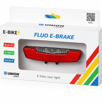 ZADNJE SVETLO UNION® ZA E-BIKE Fluo E-brake, na kartici
