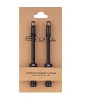SET VENTILA FORCE za tubeless 2xFV 80 mm, crni