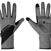 Rukavice F GALE softshell, zimske, siva XL
