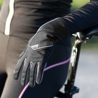 Rukavice F GALE softshell, zimske, CRNE XL