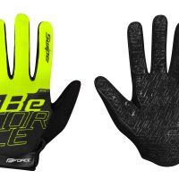 Rukavice FORCE MTB SVIPE letnje, crno-fluo XL