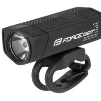 SVETLO PREDNJE FORCE DOT 300LM USB, Crno