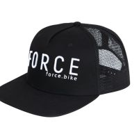 Kačket FORCE TRUCKER LOGO 3D, crno-beli