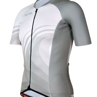Dečiji biciklistički dres katkog rukava PRO GREY - JUST RIDE,8godina
