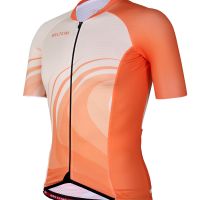 Dečiji biciklistički dres katkog rukava PRO ORANGE - JUST RIDE,8godina