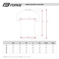 PODMAJICA - AKTIVNI VEŠ FORCE BREEZE SA KRATKIM RUKAVIMA XL