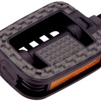 PEDALE FORCE 807 plastične ANTI-SLIP, crno-sive