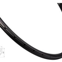 FELGA FORCE XC BASIC DISK 584x19 32 RUPA CRNA