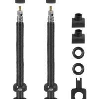 SET VENTILA FORCE za tubeless 2xFV 80 mm, crni