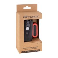 Set svetala FORCE DIVER ARC USB prednje+zadnje