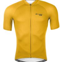 Dres FORCE PURE kratki rukav, žuta XS