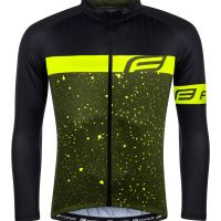 Prolećni dres FORCE SPRAY dugi rukav, army-fluo S