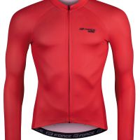 Prolećni dres FORCE PURE dugi rukav, crvena M