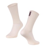 Čarape FORCE LONGER SLIM, bež S-M/36-41