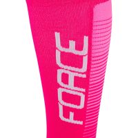 Kompresione navlake FORCE COMPRESS, roze S-M