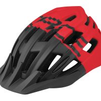 KACIGA FORCE CORELLA MTB CRNO-CRVENA S/M