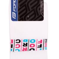 Čarape FORCE MESA, belo L-XL/42-46