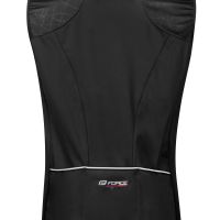 Prsluk FORCE LASER windproof, crno 2XL