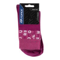 Čarape FORCE MESA, roze L-XL/42-46