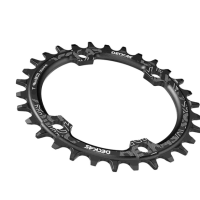 ALU ZUPČANIK 32 ZUBA CNC; Crna boja, 96BCD