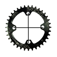 ALU ZUPČANIK 32 ZUBA CNC; Crna boja, 96BCD