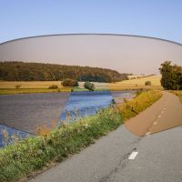 Naočare FORCE ELECTRA bele, braon ogledalo staklo