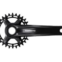 *POGON SHIMANO FC-MT510-1, FOR REAR 12-SPEED, 2-PCS FC, 175MM, 32T W/O CG, W/O BB PARTS, FOR CHAIN LINE 52MM, BLACK, IND.PACK